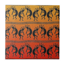 Sunset Southwest Design Kokopelli Ceramic Tile Fliese