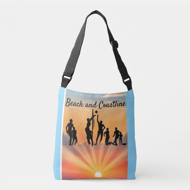 Sunset Spike Tote Tasche (Vorderseite)