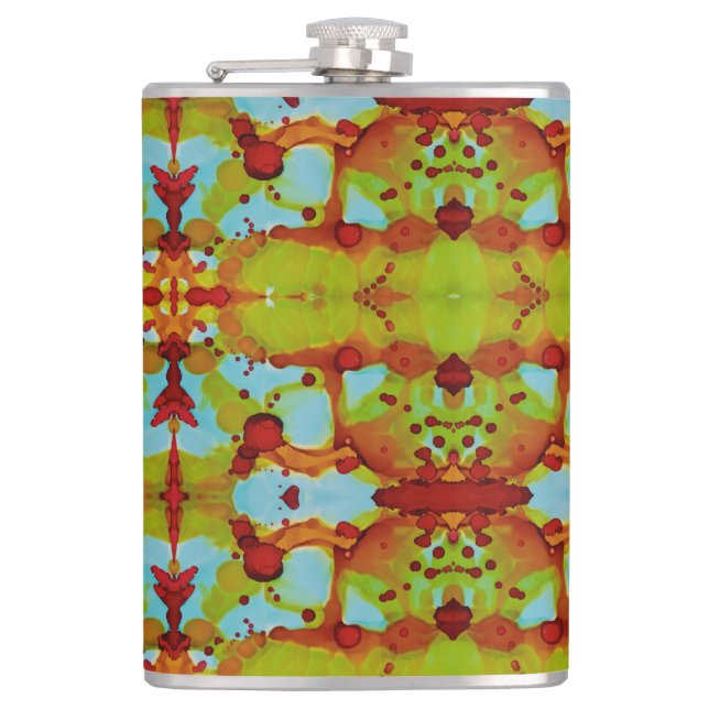 Sunset Spill Flachmann (Vorderseite)