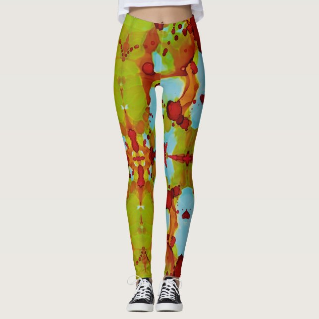 Sunset Spill Leggings (Vorderseite)