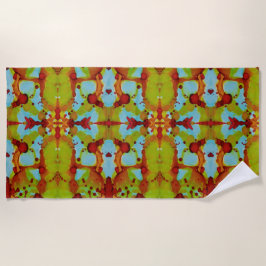 Sunset Spill Strandtuch