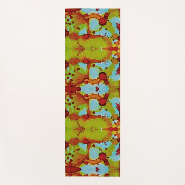 Sunset Spill Yogamatte (Vorderseite)