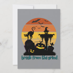 Sunset Spooky BFTG Einladung