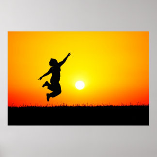 Sunset-Sprung Poster