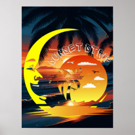 Sunset Strip Party Poster