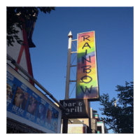 Sunset Strip Rainbow Los Angeles Color Fotografie