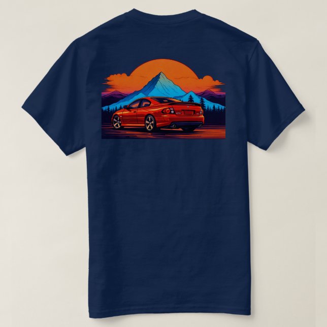 Sunset Summit GTO T-Shirt (Design Rückseite)
