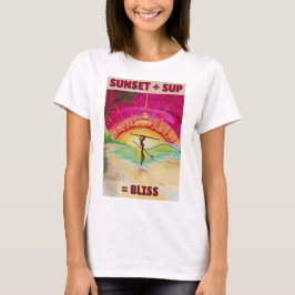Sunset + SUP = BLISS T-Shirt