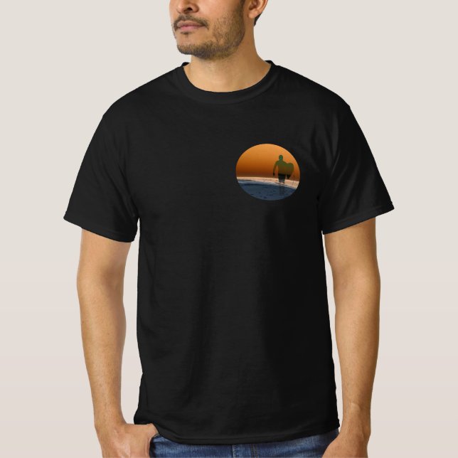 Sunset Surfer T-Shirt (Vorderseite)