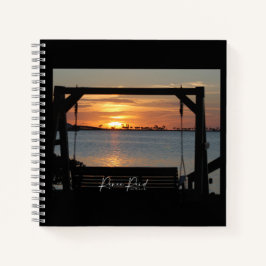 Sunset Swing Note Book Notizbuch
