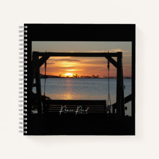 Sunset Swing Note Book Notizbuch