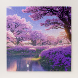 Sunset Symphony, ein Puzzle Cherry Blossom
