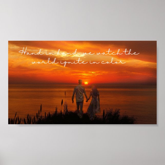 Sunset Symphony Poster (Vorne)