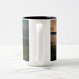 "Sunset Symphony" Zweifarbige Tasse