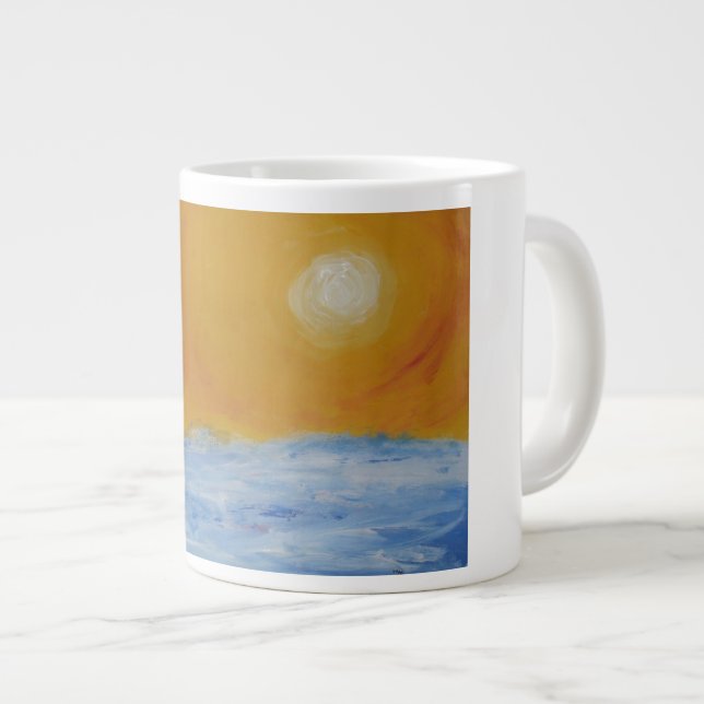 SUNSET-TASSE Jumbo-Tasse (Vorderseite Rechts)