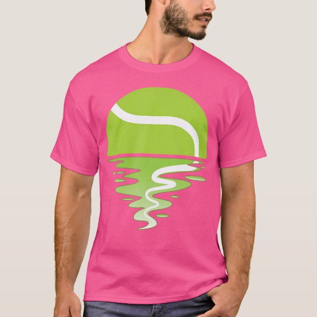 Sunset Tennis Ball T-Shirt (Vorderseite)