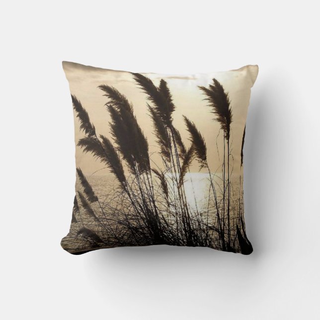 Sunset Throw Kissen (Vorderseite)