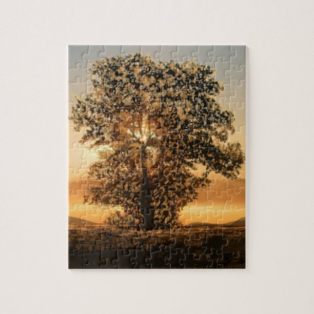 Sunset Tree Puzzle (Vertikal)