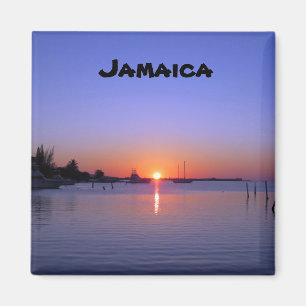 SUNSET ÜBER JAMAIKA MAGNET