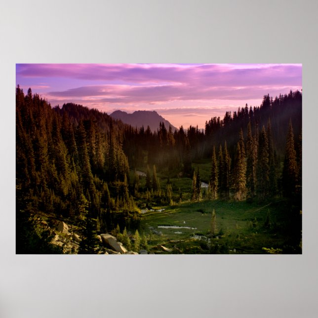 Sunset Valley Poster (Vorne)