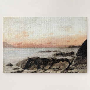 Sunset, Vevey, Schweiz - Gustave Courbet Puzzle