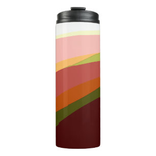 Sunset Vibes Abstrakt Art 206 Thermosbecher