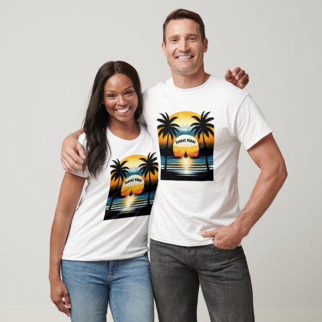 " Sunset Vibes™ T - Shirt Kokomo Beach Merch (Unisex)