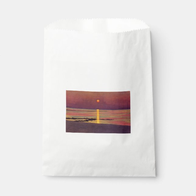 Sunset (von Félix Vallotton) Geschenktütchen (Vorderseite)