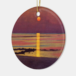 Sunset (von Félix Vallotton) Keramik Ornament