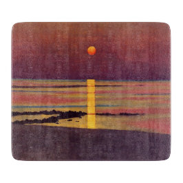 Sunset (von Félix Vallotton) Schneidebrett