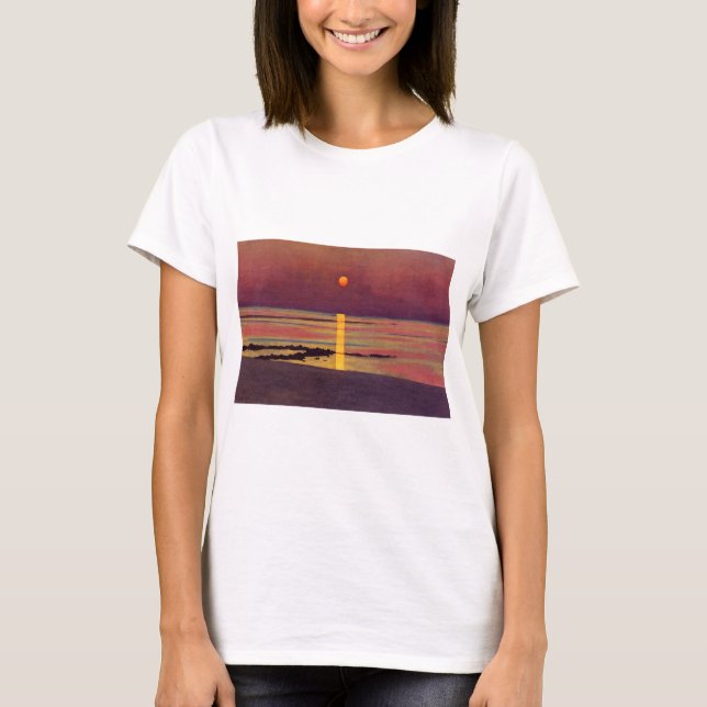 Sunset (von Félix Vallotton) T-Shirt (Vorderseite)