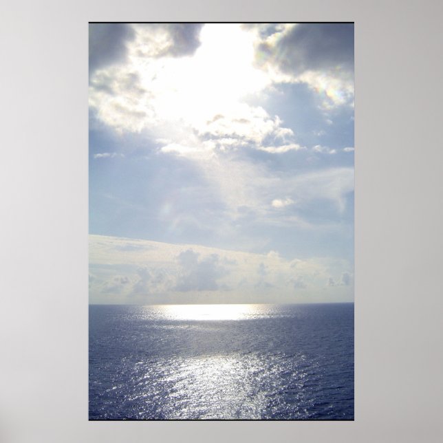 Sunset von St. Thomas Poster (Vorne)