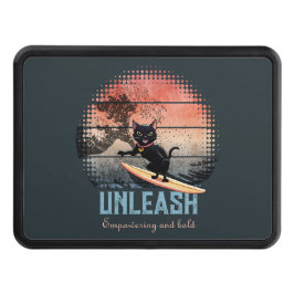 Sunset Wave Riding Cat Abschlepphaken Cover