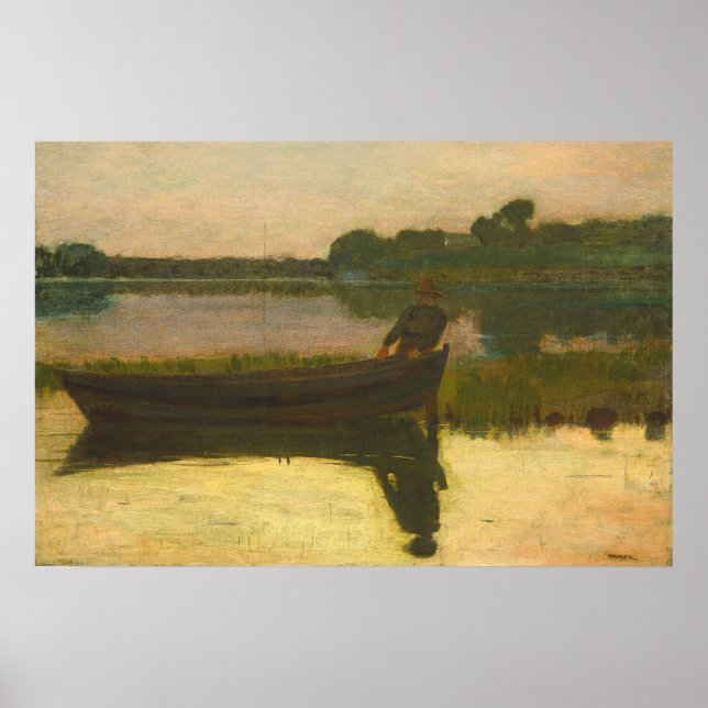 Sunset - Winslow Homer Fine Art Poster (Vorne)