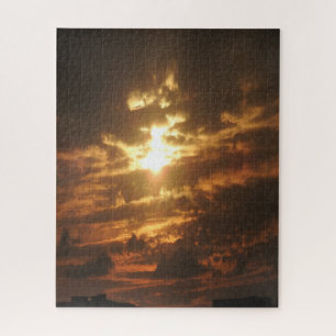 Sunset Winter Puzzle