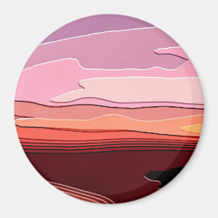 SUNSETS MAGNET