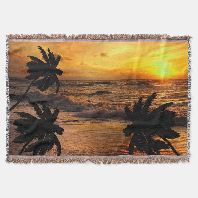 SUNSETS OZEAN SCENERY NATURE DECKE (Vorderseite)
