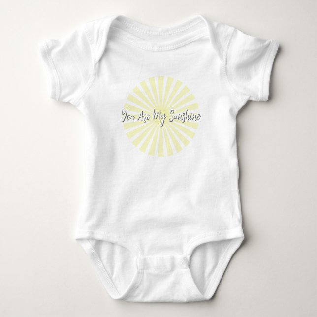 Sunshine Baby Bodysuit | m3galleryStudio Strampler (Vorderseite)