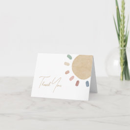 Sunshine Baby Danke-Card Dankeskarte