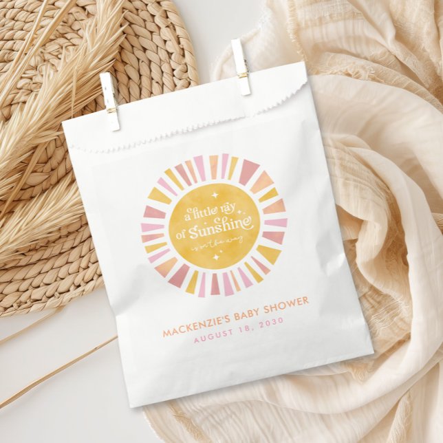 Sunshine Baby Dusche Fevor Bags Geschenktütchen (Von Creator hochgeladen)