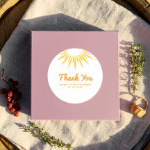Sunshine Baby Dusche Minimalistisch Vielen Dank