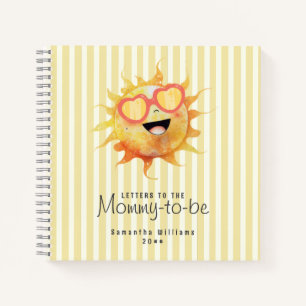 Sunshine Baby Shower Briefe an die Mommy zu sein Notizbuch