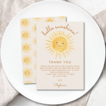 Sunshine Baby Shower