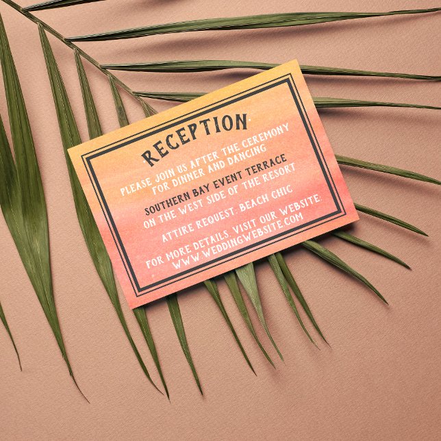 Sunshine Beach Destination Sunrise Sunset Details Begleitkarte (Von Creator hochgeladen)