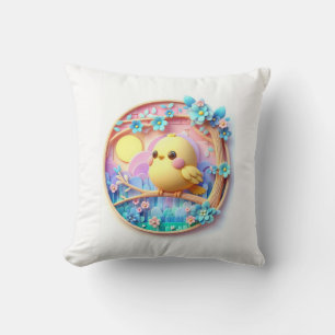 Sunshine Birdie Baby Pillow Kissen