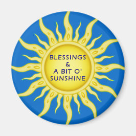 Sunshine Blessings Magnet