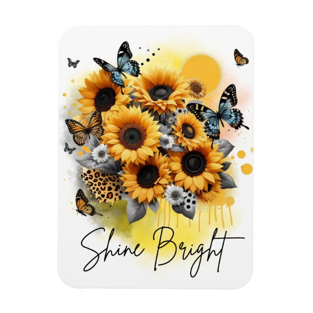 Sunshine Bloom Magnet (Vertikal)