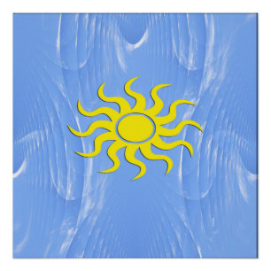Sunshine & Blue Skies vor Poster