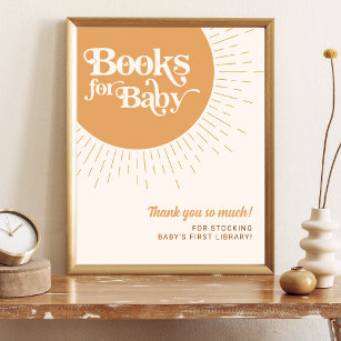 Sunshine Boho Books for Baby Danke Poster