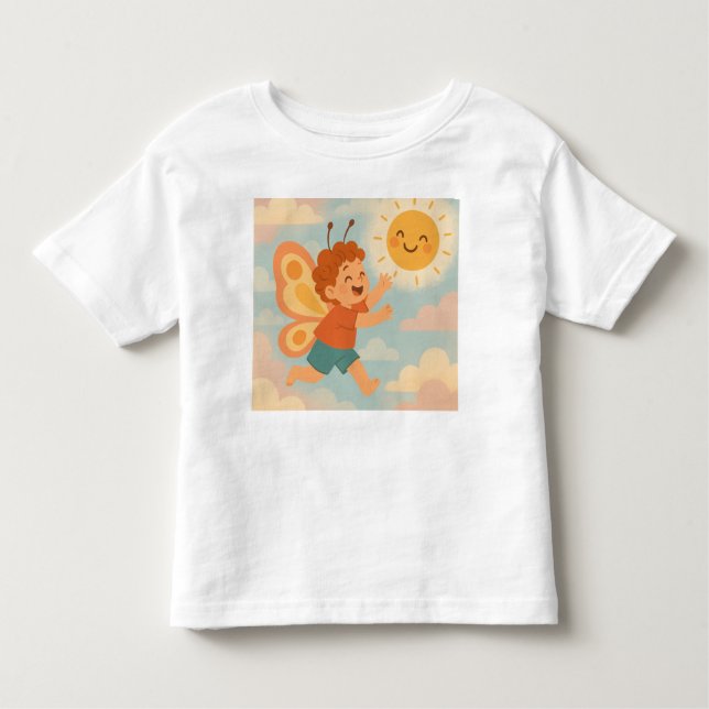 Sunshine Chaser - Dreamy Summer T-Shirt für Kinder (Vorderseite)